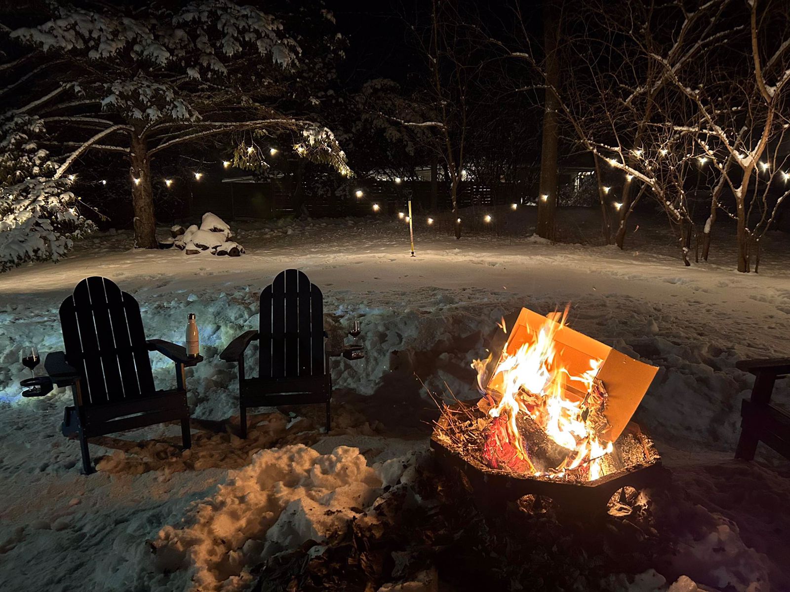 Sauna | Stoked Saunas | Mobile Sauna on Rent in Mankato MN | Winters | Backyard | Outdoor