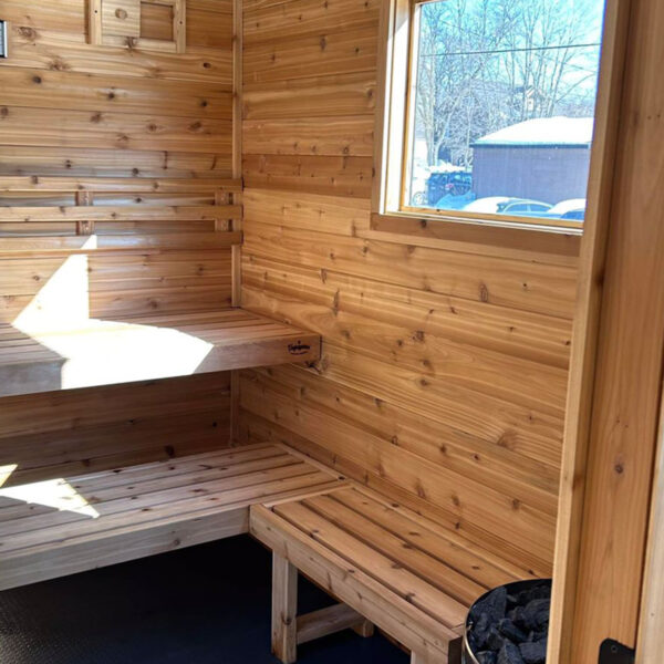 Sauna | Stoked Saunas | Mobile Sauna on Rent in Mankato MN